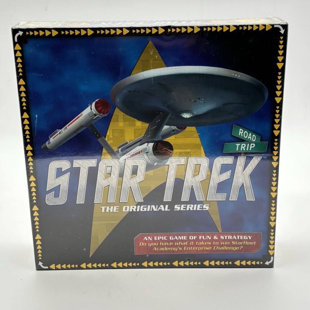 Star Trek Board Game. New. Sealed. By Aquarius Games. 2-4 Players
